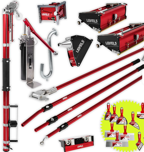 Wholesale Arrival Best Price DIY LEVEL 5 Automatic Complete Taping Finishing Drywall <b>Tool</b> Set 3-Year Warranty Brand New DRYWALL - Product Image 1