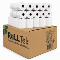Rouleaux de papier thermique pour groupes de franchise de restauration rapide 3 1/8 x 230 pieds, sans BPA, qualité supérieure, papier de caisse enregistreuse POS, vente en gros, approvisionnement direct