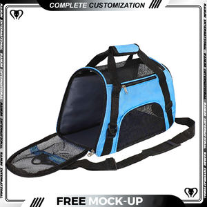 New Look Custom Made Design and logo Portable <b>Pet</b> <b>Carrier</b> Travel Bag Mesh Lightweight Dogs Cats <b>Backpack</b> - Product Image 4