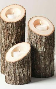 Bougeoir en bois personnalisé nouveau Design pour la décoration de la maison - Product Image 3