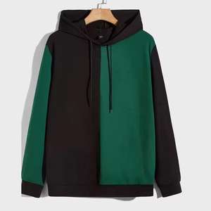 Sweats à capuche d'hiver bon marché pour hommes, couleur pure, pull unisexe, sweat à capuche en polyester surdimensionné - Product Image 1