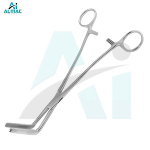 Forceps Wertheim Parametrium en acier de haute qualité ALMAC pour la chirurgie gynécologique avec une forte adhérence et une manipulation précise des tissus - Product Image 4