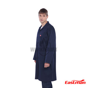 남성용 방연 작업복 실험실 코트 균일 안전 난연 작업복 - Product Image 4