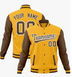 Nueva ropa deportiva personalizada de alta calidad, chaqueta universitaria, chaqueta universitaria de béisbol, ropa de calle informal, chaquetas universitarias unisex de invierno - Product Image 2