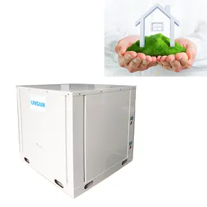 WiFi-enabled Above ground Eco-friendly HVAC Thermal renewable energy extraction Ground-loop water-water heat pump system