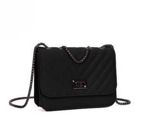 Borsa a Tracolla in Pelle con Catena per Donna - Product Image 2