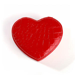 Jeulia Double-Layer <b>Heart</b> <b>Shape</b> PU Leather Jewelry <b>Box</b> Handmade Luxury Gift <b>Box</b> - Product Image 3