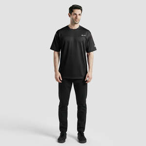 All in Jersey '26 (<b>Black</b>)-Oversized Short Sleeve Length - Product Image 3
