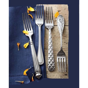 Couverts uniques en acier inoxydable de haute qualité avec un design moderne Ensemble de couverts de luxe pour restaurant, mariage, maison et hôtel - Product Image 6