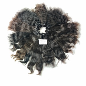 Vente en gros 100% Vierge Vendeur Trame Faisceau Profond Bouclés Temple Vietnamien Extensions de Cheveux Humains Style Indien Cheveux Raides - Product Image 2