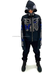 Sudadera con Capucha Unisex Gruesa para Invierno, Logotipo Personalizado, Ropa Deportiva de Felpa de Alta Calidad, Cierre de Cremallera, Diseño Sólido, Talla XL, Logotipo Personalizable - Product Image 6