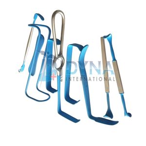 Dissecteurs de lifting et de lifting des sourcils de haute qualité et ensemble d'ascenseurs de 6 pièces, instruments de chirurgie de lifting du visage certifiés CE - Product Image 6