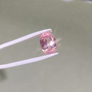 Gemme sciolte di zaffiro sintetico rosa di alta qualità 2.0mm taglio ovale sfaccettato - Product Image 3