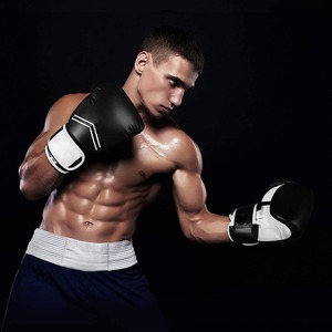 Diseñe sus propios guantes de boxeo al mejor precio al por mayor Guantes de boxeo de entrenamiento de cuero Pu Guantes DE BOXEO - Product Image 4