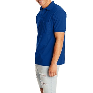 Polo de golf décontracté uni de haute qualité – Polo à manches courtes pour homme avec logo personnalisé brodé - Product Image 4