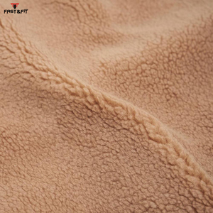 Gilet sans manches en polaire polaire de haute qualité pour homme, couleur unie, fermeture éclair intégrale, vêtement d'extérieur d'automne - Product Image 5