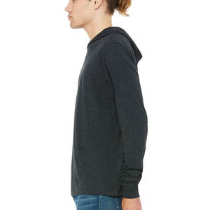 Bella Canvas Unisex Jersey Manga Larga Algodón Sudadera Con Capucha - Product Image 6