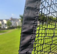 Équipement d'entraînement de baseball en gros Filet de cage de frappe arqué pour l'entraînement de lancer et de frapper la balle en plein air