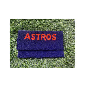 Premium Quality Fashionable Astros Handcrafted <b>Crossbody</b> Clutch Purse Handbags with Detachable Chain Strap Envelope Pattern - Product Image 1