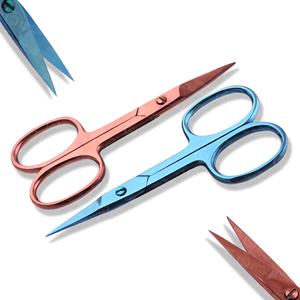 Tijeras Profesionales para Uñas, Tijeras para Cutículas Curvas y Afiladas, Herramienta de Cuidado de Uñas, Herramienta de Belleza, Marca Privada OEM - Product Image 3