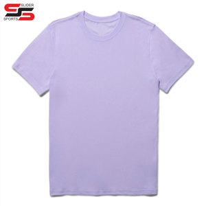 Chemise 100% coton uni surdimensionné hommes T-shirts poids lourds t-shirts personnalisé mousse 3d écran Logo hommes bouffée impression t-shirt - Product Image 2