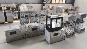 Machine à cônes à pizza en spirale rotative <span class=keywords><strong>de</strong></span> fabrication italienne, ensemble <span class=keywords><strong>de</strong></span> fabrication <span class=keywords><strong>de</strong></span> cônes, four à cônes, 110 220 V en forme conique - Product Image 6