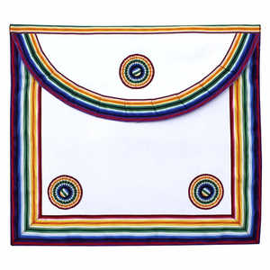 Past Master Mason Masonic <b>Apron</b> With Gold Embroidery Custom Own Design Master Masonic <b>Apron</b> - Product Image 6