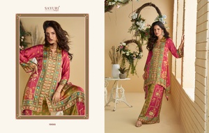 ชุดคอร์ดดีไซน์เนอร์คุณภาพส่งออกจากอินเดียสำหรับผู้หญิง สวมใส่ในงานแต่งงานและงานปาร์ตี้ ชุดคอร์ดปักลายสำหรับขายส่งออก - Product Image 4