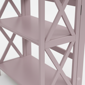 ตู้หนังสือ 3 ชั้น สี Dusty Rose - Product Image 3