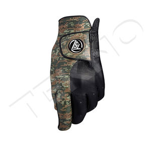 Guantes de golf con impresión de logotipo personalizado Guantes de golf de cuero Cabretta para mano derecha e izquierda 2025 - Product Image 1