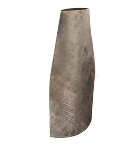 Vase à fleurs en fer côtier classique fait à la main en métal nickelé moderne meilleur prix pour la maison Restaurant Table décor usine directe - Product Image 1