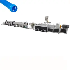 Plastic PVC/UPVC/CPVC Drip Irrigation/Sewage Pipe Tube Extruder/Extrusion Bending Production Line Making Machine