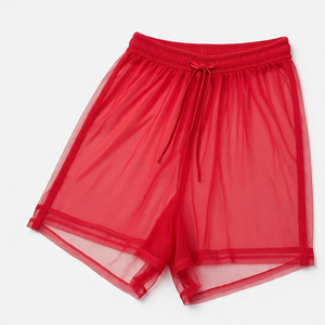 Short de sommeil d'été pour hommes Short en maille transparente de haute qualité à taille élastique Sexy Night Sheer Mesh Shorts Boys - Product Image 6