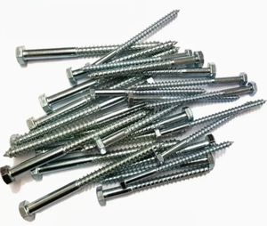 Vis à bois à tête hexagonale en acier inoxydable M16 M18 M20 100 mm 120 mm, <span class=keywords><strong>prix</strong></span> d'usine, vis à bois DIN571, vis à bois - Product Image 2