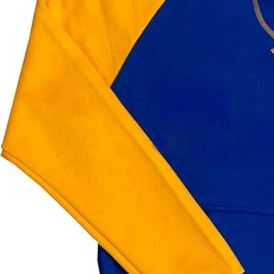 Sudadera con capucha de cuello térmico de estilo universitario, tejido polar de poliéster de algodón de alta calidad, Jersey de invierno bordado lavado - Product Image 3