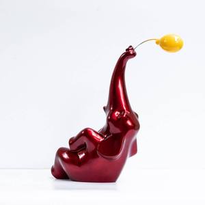Figurine de table laquée bureau de salon affiche des figurines laquées sculptures décoratives - Product Image 3