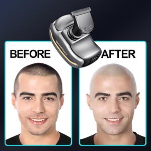 Kit de Afeitado Eléctrico Recargable Inalámbrico 5 en 1 para Hombre, Recortador de Barba y Nariz Resistente al Agua con Clasificación IPX7 - Product Image 2