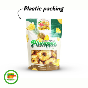 Sacs refermables en PE avec fermeture éclair pour collations, noix et fruits secs |   Impression personnalisée OEM Usine Vietnam - Product Image 5