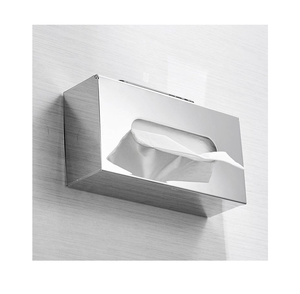 กล่องทิชชู่สแตนเลสติดผนังสำหรับโรงแรมห้องน้ำกล่องทิชชู่กันน้ำติดผนัง - Product Image 1