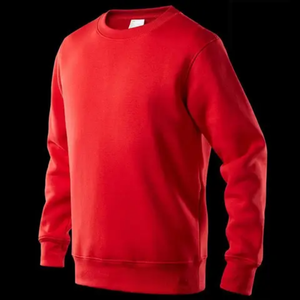 Stylish Faux-Leather Logo Hoodie Comfortable <b>Long</b> <b>Sweatshirt</b> with Unique Touch Front Logo Positioned - Product Image 4