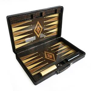 Bolso de cuero Star Backgammon grande - Product Image 3