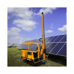 Mini foglio idraulico portatile battipalo statico vibratore martello solare pilastino Driver - Product Image 6