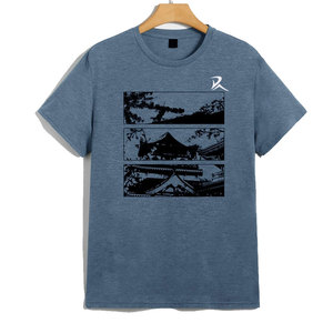 T-shirt à manches courtes pour homme, vêtements d'été, écologique, séchage rapide, respirant, couleurs et tailles personnalisées, matière polyester/coton - Product Image 1