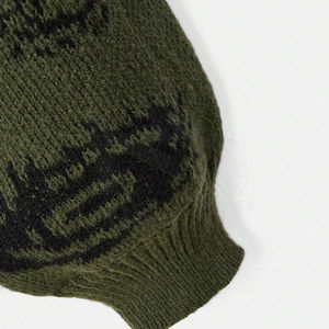 Suéteres de Punto Personalizados para Hombre, Color Sólido, Totalmente Transpirables, de Secado Rápido, el Mejor Material para el Invierno, Posibilidad de Logotipo Personalizado - Product Image 3