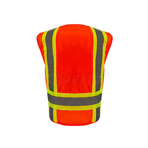Venta al por mayor de diseño de la mejor calidad de alta visibilidad de trabajo chaleco reflectante ropa de trabajo de alta visibilidad - Product Image 3