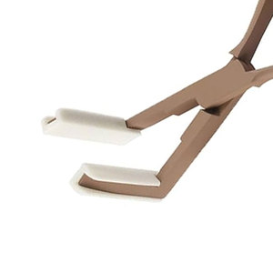 Instrumento de belleza Alicates de extensión de cabello multifuncionales/Alicates de extensión de cabello de acero inoxidable de calidad alemana - Product Image 6