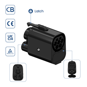 Nouvel adaptateur de charge EV double norme CCS1 CCS2, câble de charge rapide DC, niveau 3, 250A, 250kW, IP54, portable, durable, CN - Product Image 3