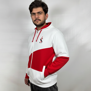 Sweat à capuche surdimensionné 100% coton, couleur unie tendance, logo brodé sur le devant, sweat à capuche personnalisé, basiques d'hiver - Product Image 5