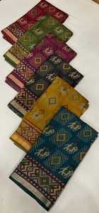 ชุดส่าหรีผ้ามัสลินเนื้อนุ่มสีดำ คอลเลคชั่นใหม่ แขนยาว เหมาะสำหรับงานแต่งงาน สำหรับผู้หญิงและเด็กผู้หญิง - Product Image 6