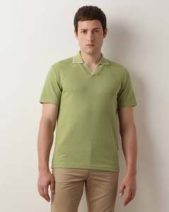 Camiseta Polo de poliéster de algodón en blanco liso, camiseta Unisex de gran tamaño para hombre y mujer, camiseta gráfica con estampado personalizado para hombre - Product Image 3